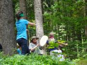 Tierspuren suchen mit der Wildnisschule "Dachspfad"