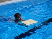 Tauchaktion im Burkhardtsdorfer Freibad