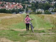 mit dem Mountainbike quer durch den Abtwald