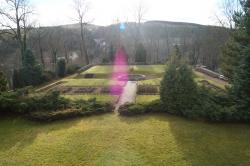 Schlossgarten des Schlosses Purschenstein