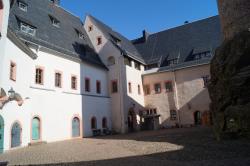 Innenhof der Burg Scharfenstein