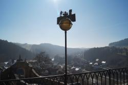 Blick von der Burg Scharfenstein