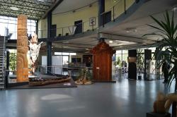 Blick ins Foyer des Daetz-Centrums Lichtenstein