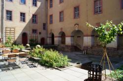 Innenhof Schloss Trebsen