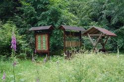 Rastplatz Wanderweg zur Querenbachtalsperre Stollberg