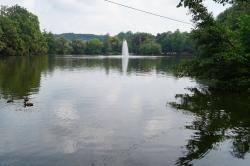 Schlossteich am Schloss Wildenfels