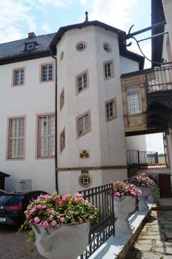 Schloss Wildenfels, Durchgang zum Schlossgarten