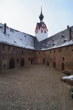 Schloss Rochsburg, Blick in den Innenhof
