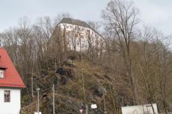 Blick auf Schloss Sachsenburg