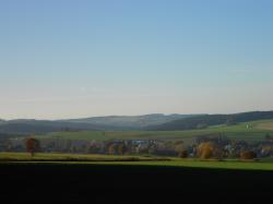 Blick ins Erzgebirge