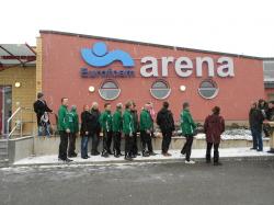 Schriftzug der Eurofoam arena